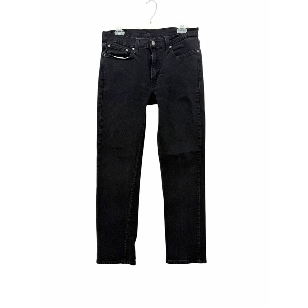 Levi's 514 Black Straight-Leg Jeans